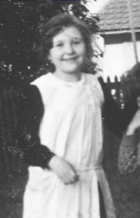 Photographie d’Élise enfant